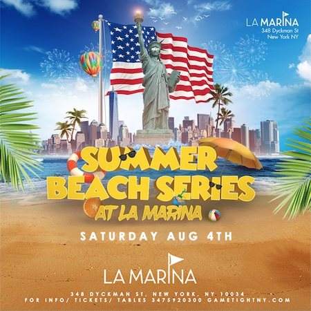 La Marina BBQ Beach Party Saturday Aug 4th 2018 - Página frontal