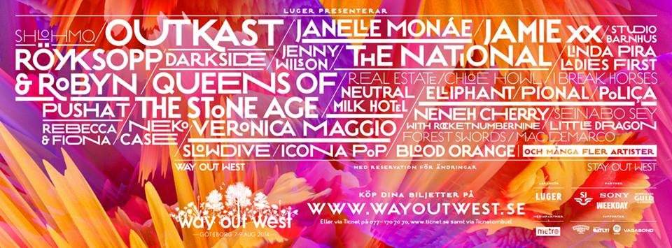 Way Out West 2014 - Página frontal