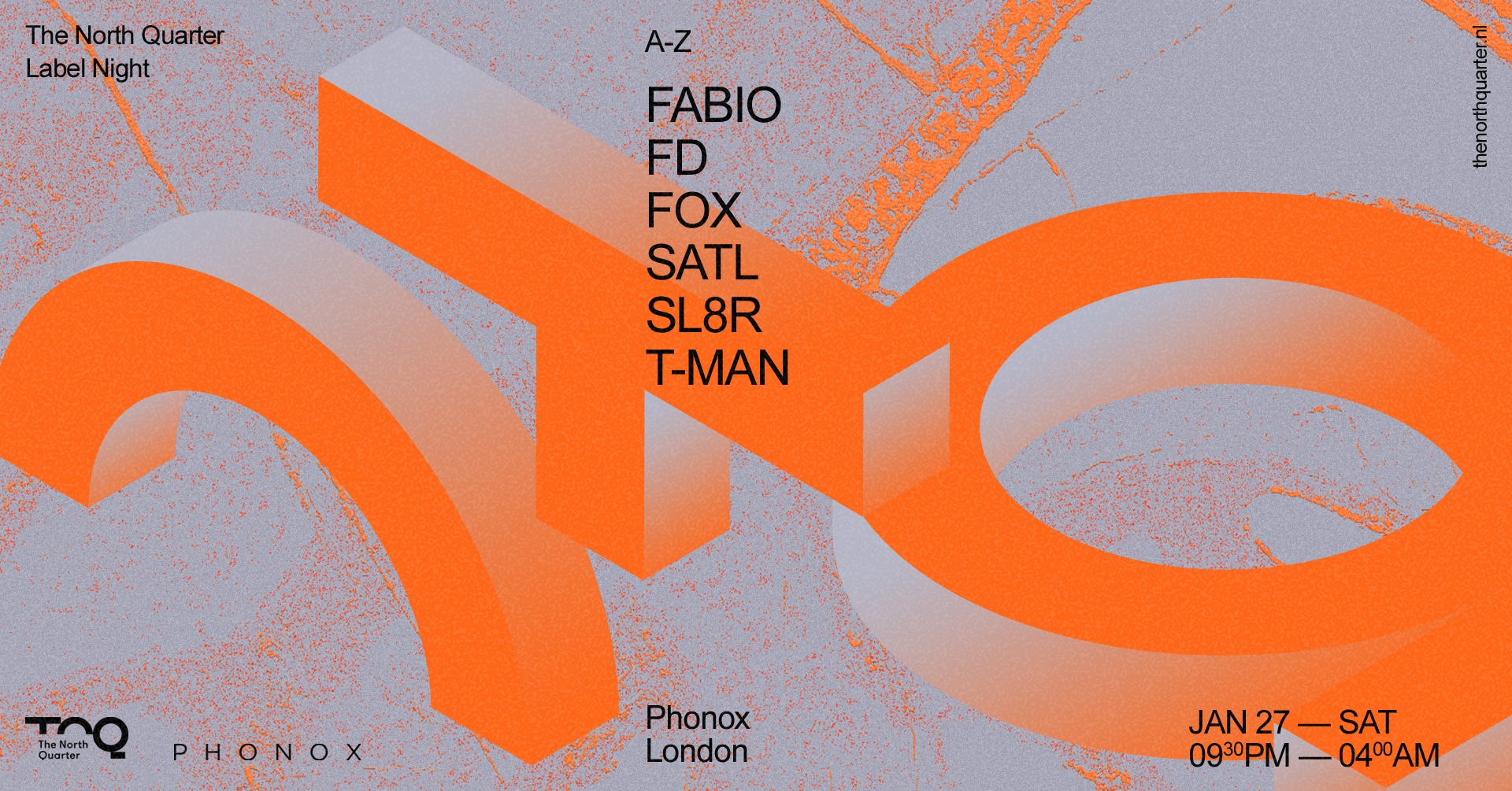 The North Quarter: Fabio, Satl, FD, SL8R, Fox, T-Man - Página frontal