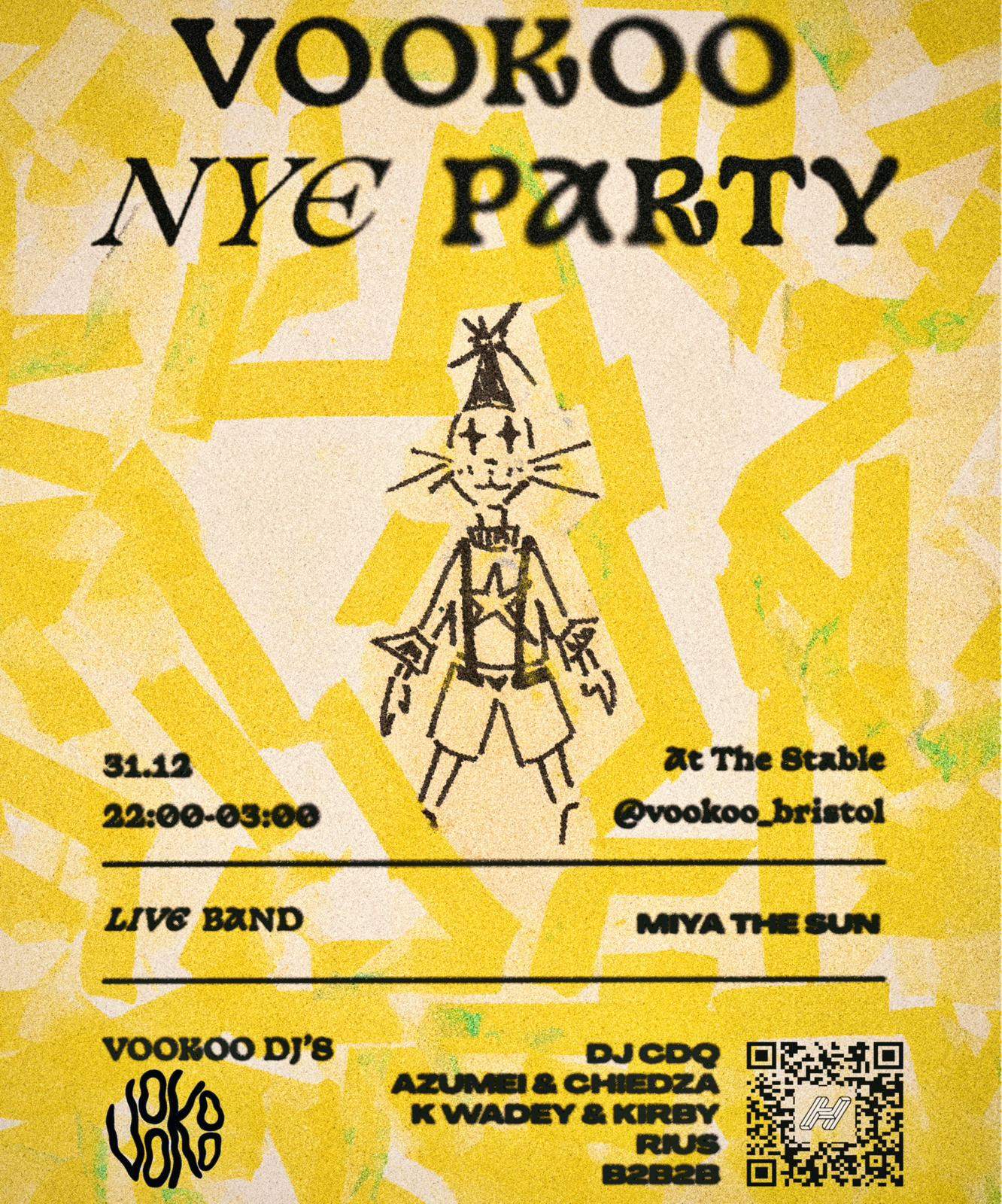 VOOKOO: THE BIG NEW YEARS EVE PARTY - Página frontal