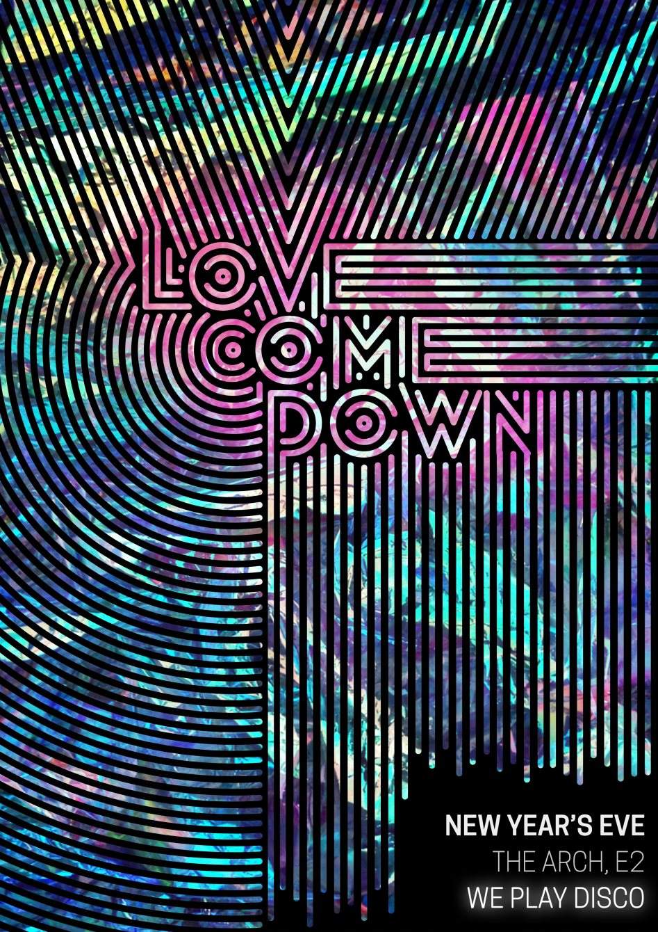Love Come Down NYE - フライヤー裏