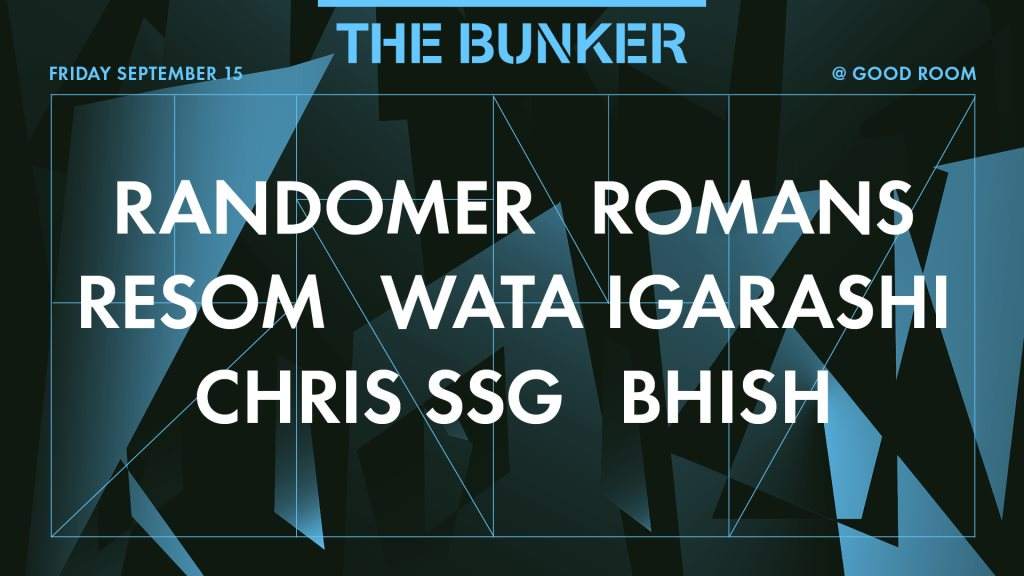 The Bunker with Randomer, Romans, Wata Igarashi, Resom, Chris SSG, Bhish - Página frontal