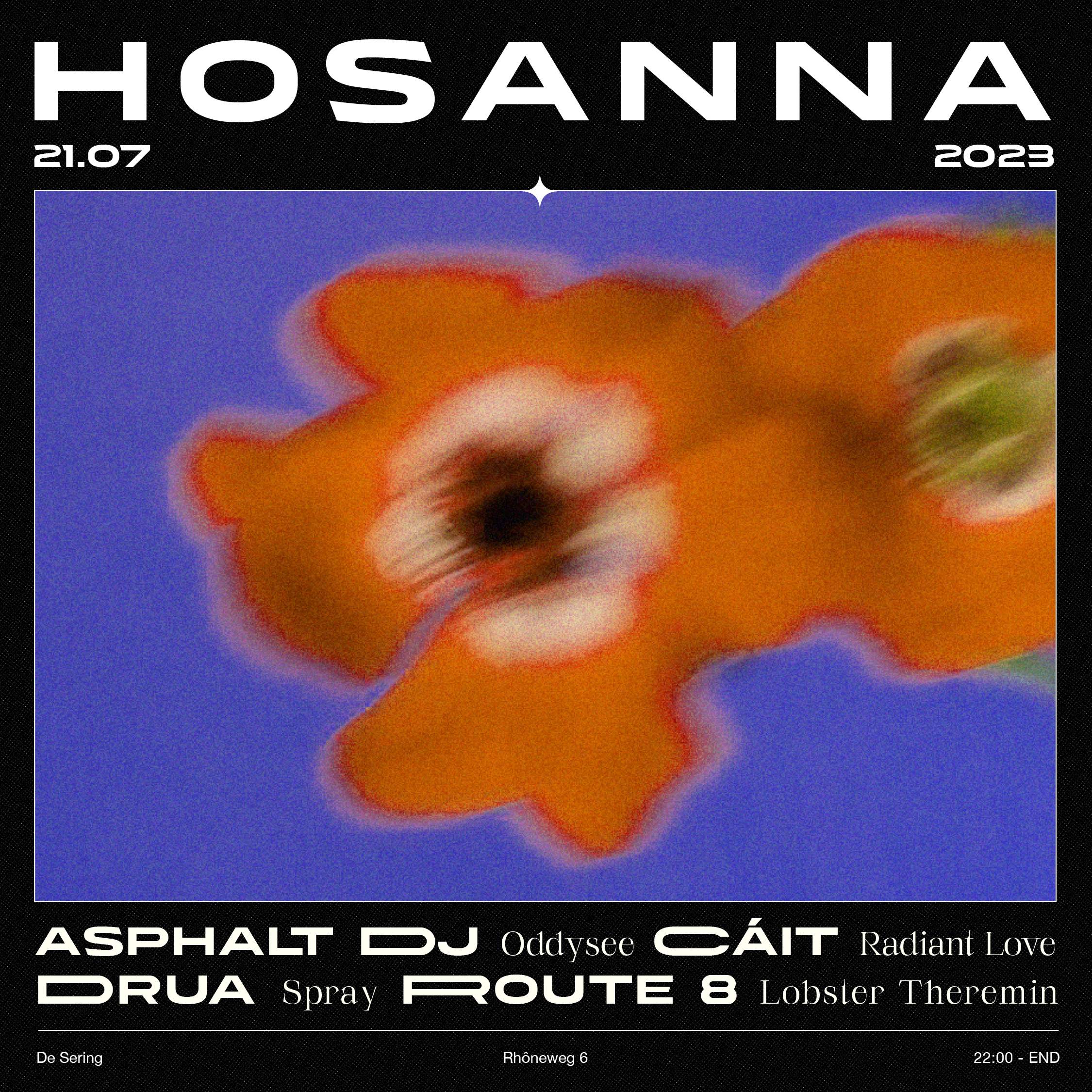 Hosanna - Página frontal