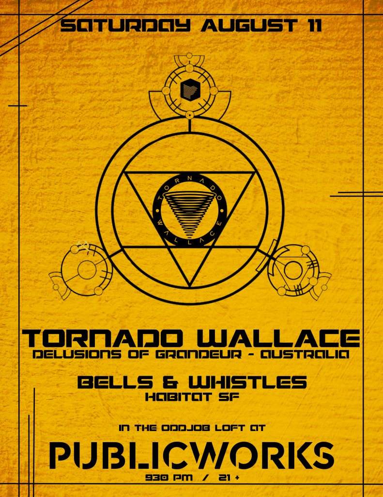 Tornado Wallace in the Loft - Página frontal