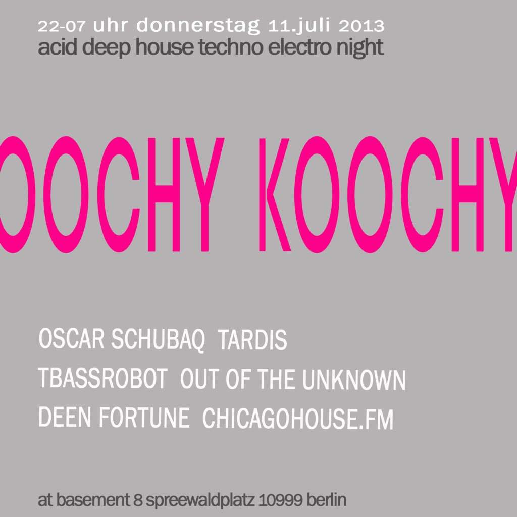 Oochy Koochy - Página frontal