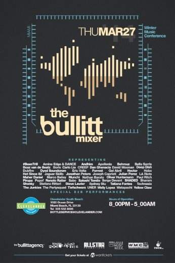 The Bullitt Mixer - フライヤー表