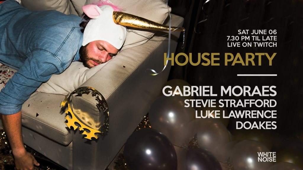 White Noise House Party Feat. Gabriel Moraes - Página frontal