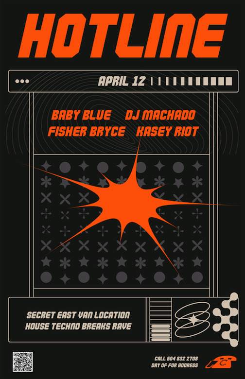 HOTLINE ☏ BABY BLUE, DJ MACHADO, FISHER BRYCE, Kasey Riot [11PM-5AM] - Página frontal