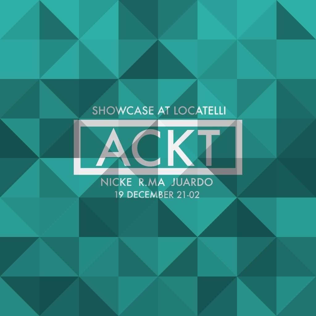 Ackt Showcase - Página trasera