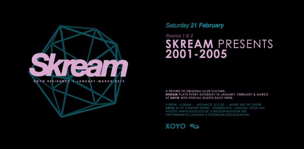 Skream presents 2001-2005 - Página frontal