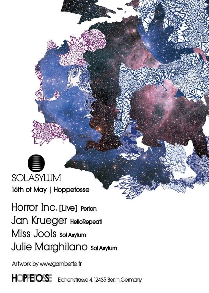 Sol Asylum - フライヤー表