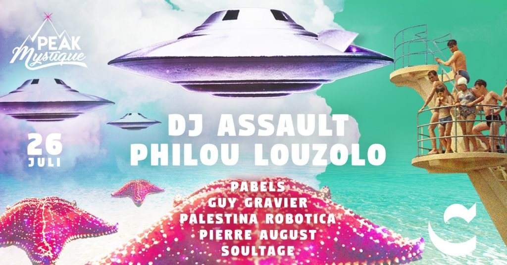 Peak Mystique with DJ Assault, Philou Louzolo & More - Página frontal