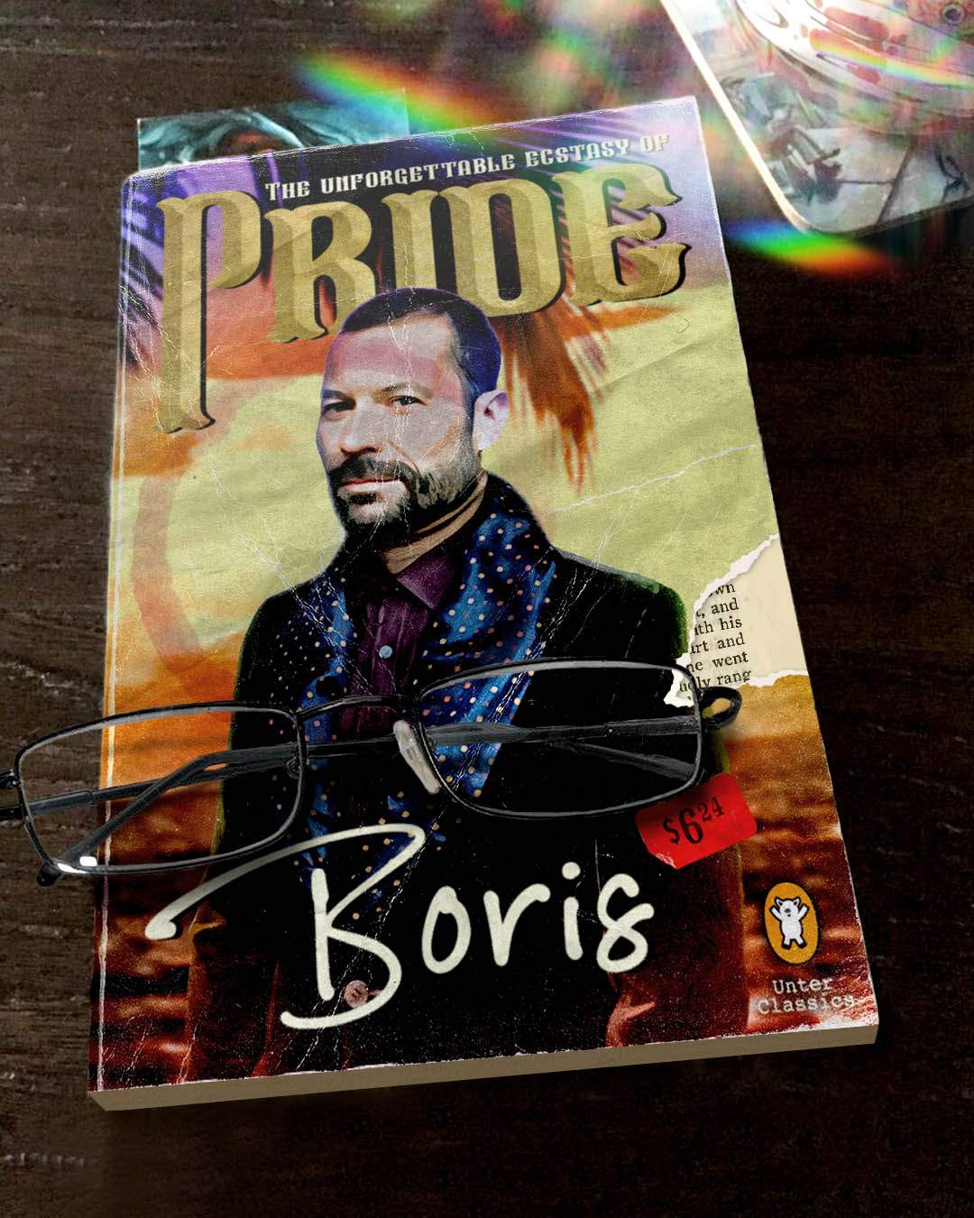Boris Curates UNTER Pride - フライヤー表