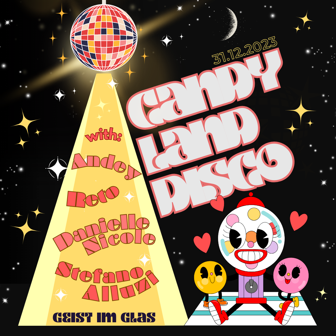 Candyland Disco - フライヤー表
