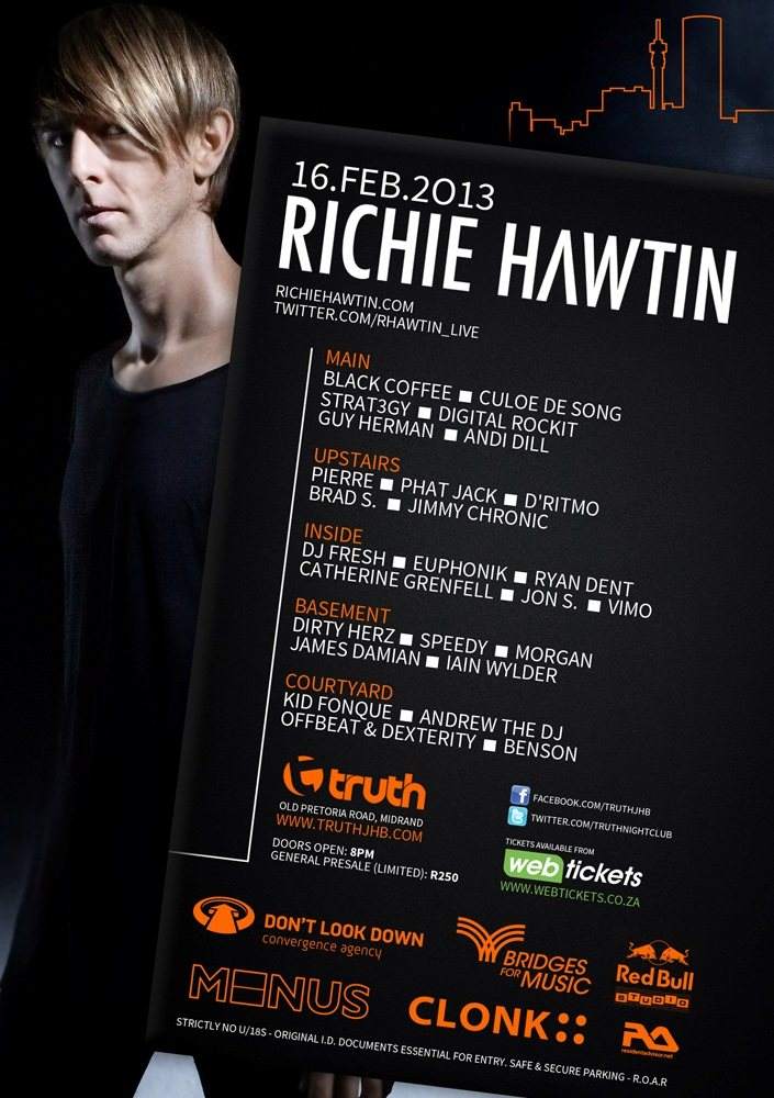 Truth presents Richie Hawtin - Página trasera