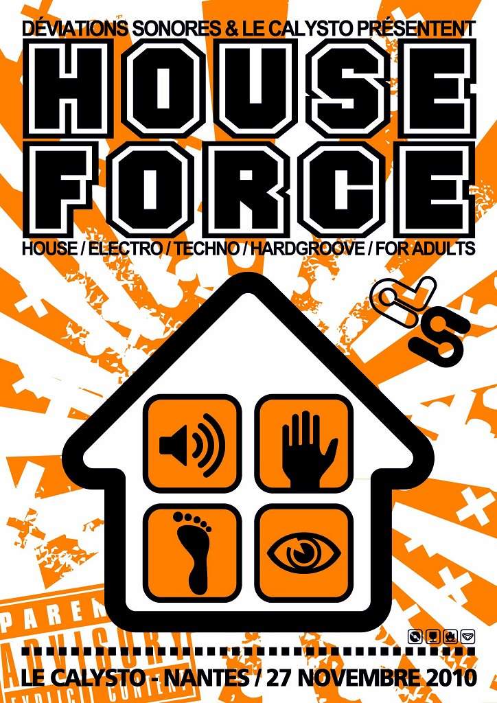 House Force - Página frontal