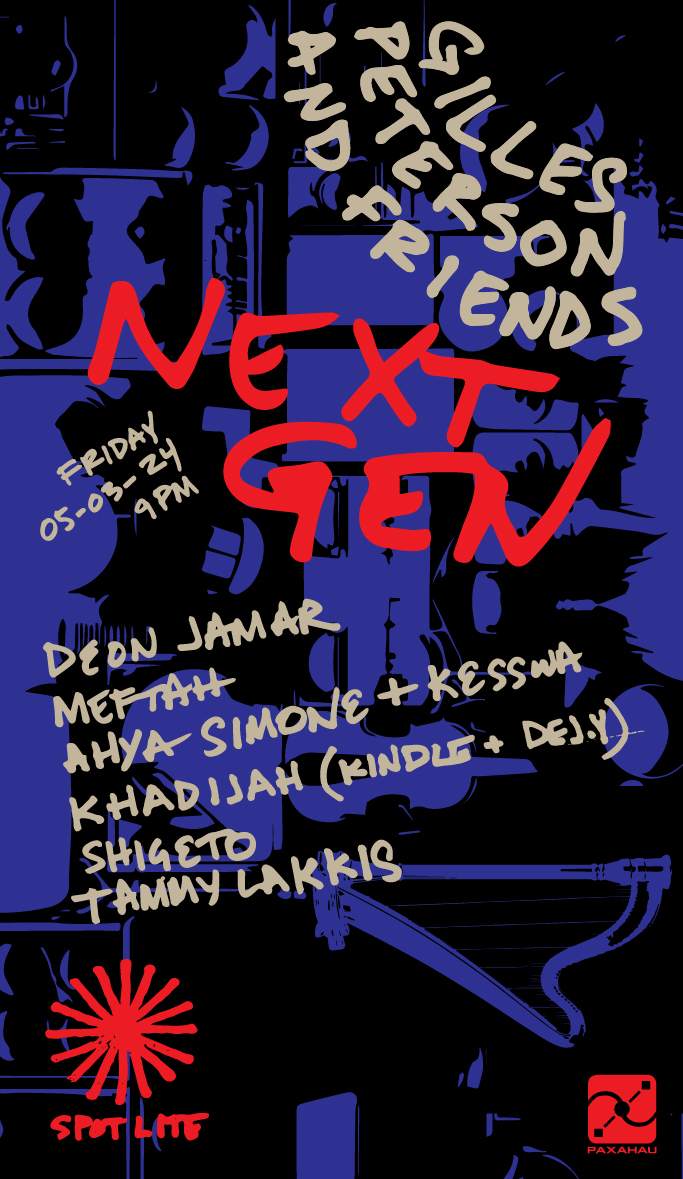 Gilles Peterson and Friends Day 03: Next Gen - フライヤー表