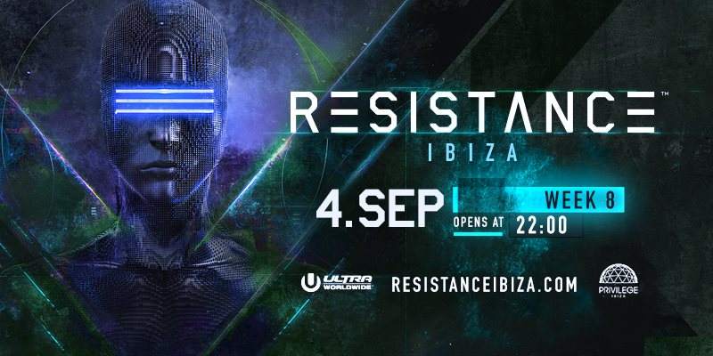 Resistance Ibiza Week 8 - フライヤー表