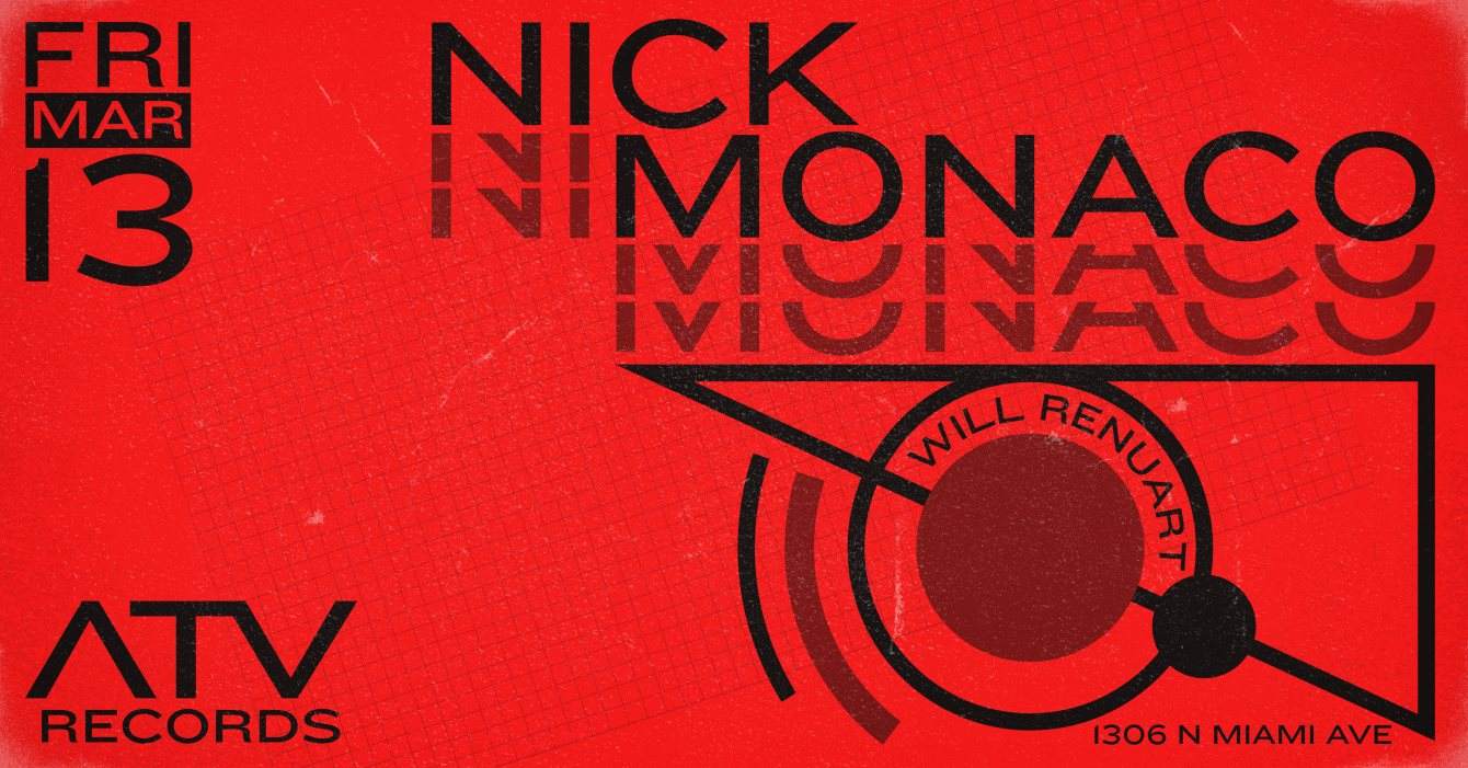 Nick Monaco - フライヤー表