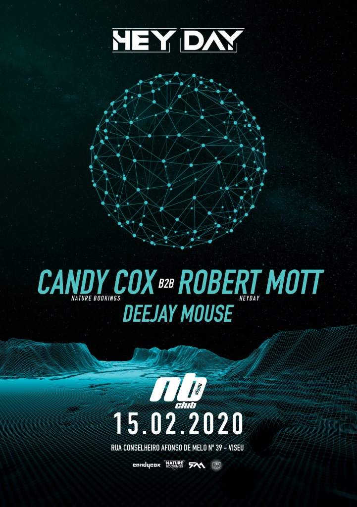 Heyday: Candy Cox b2b Robert Mott & Deejay Mouse - Página frontal