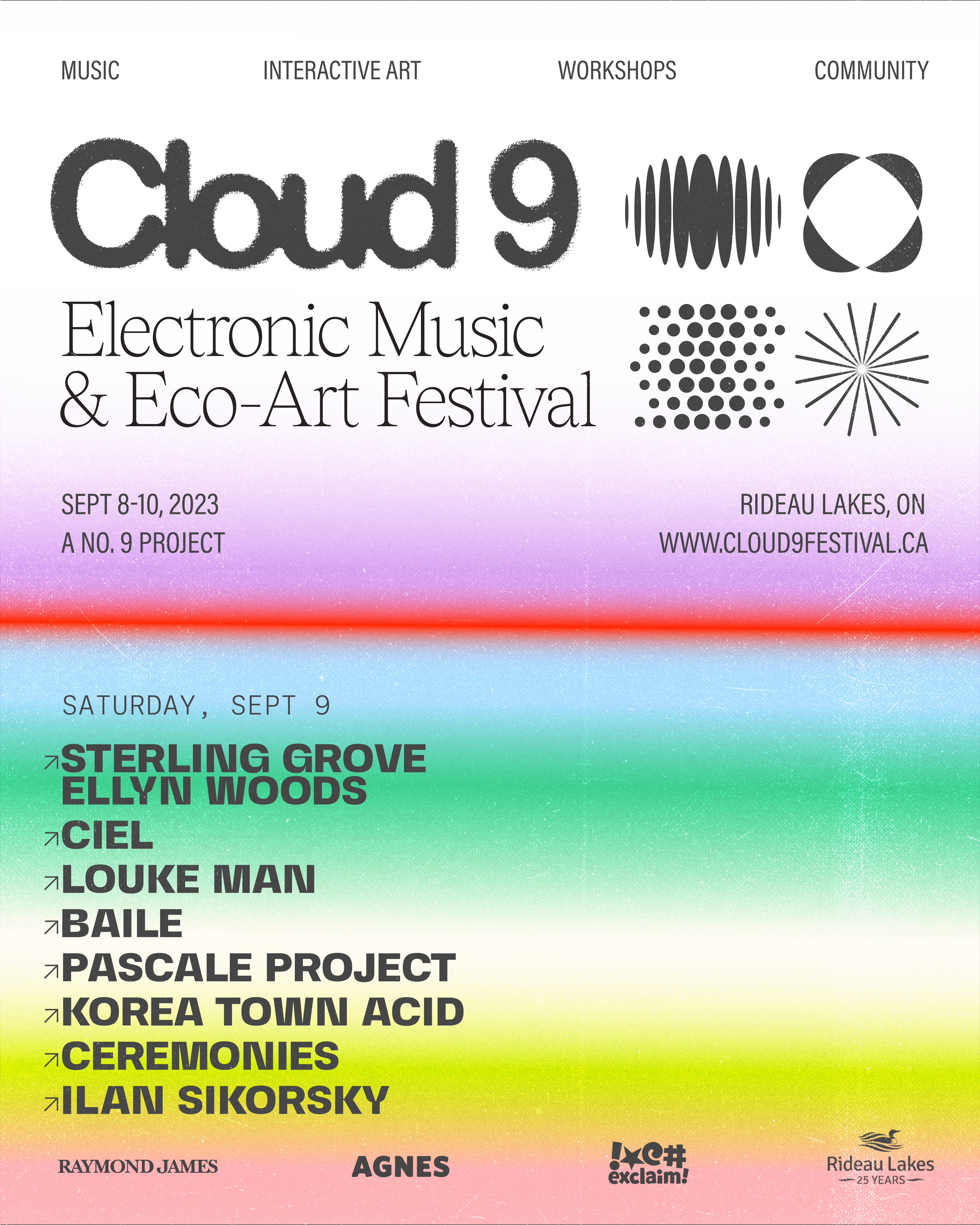 Cloud 9 Electronic Music & Eco-Art Festival - Página frontal