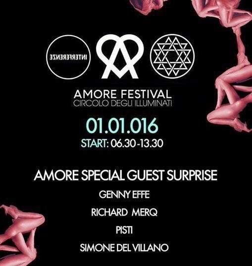 Amore Festival Official After - フライヤー表