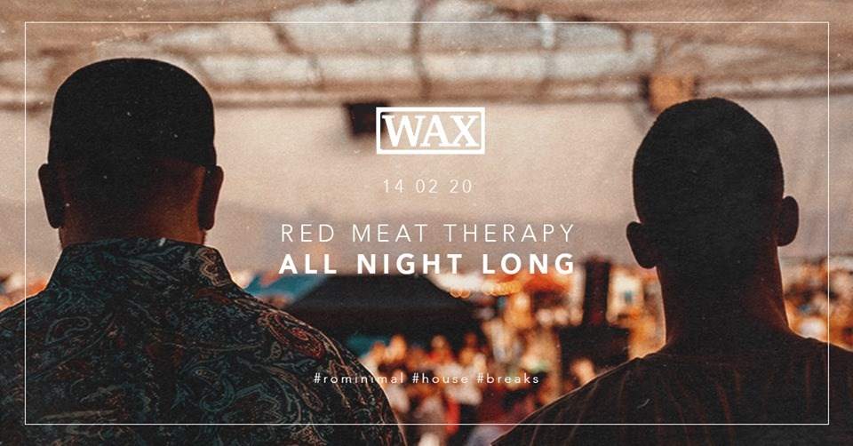 Red Meat Therapy All Night Long - フライヤー表