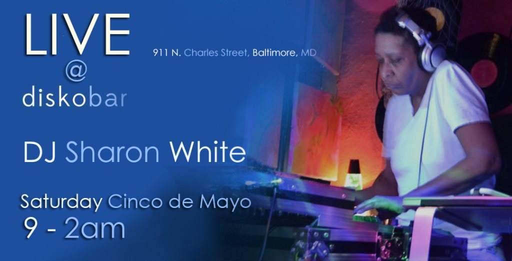 DJ Sharon White - Live - Página frontal