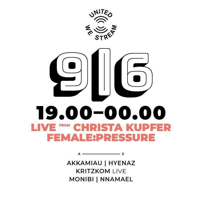 United We Stream female pressure Circle at Christa Kupfer Berlin