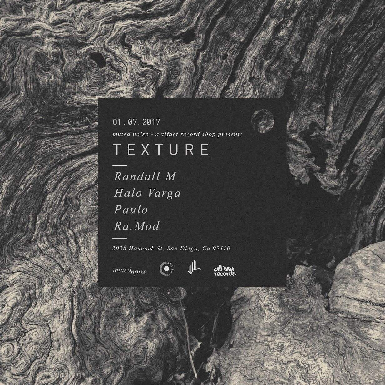 Texture Feat. Randall M, Halo Varga, Paulo & Ra.Mod - Página frontal