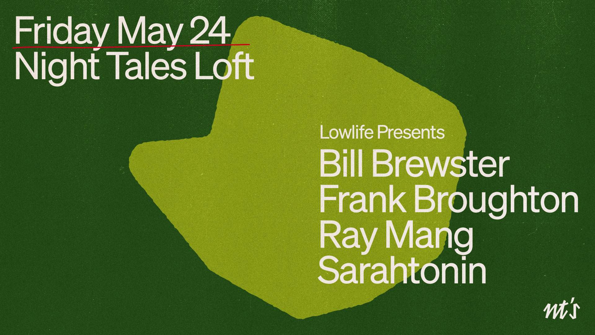 NT's Loft x Low Life: Bill Brewster, Frank Broughton, Ray Mang & Sarahtonin - Página frontal