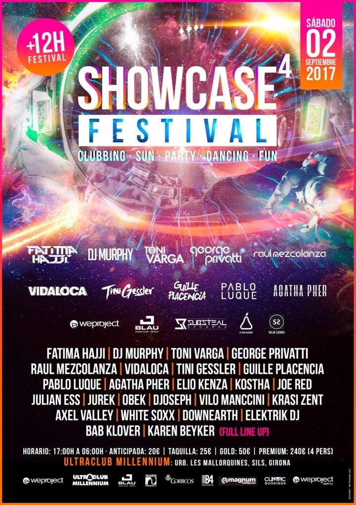 Showcase Festival 4TH Edition - フライヤー表