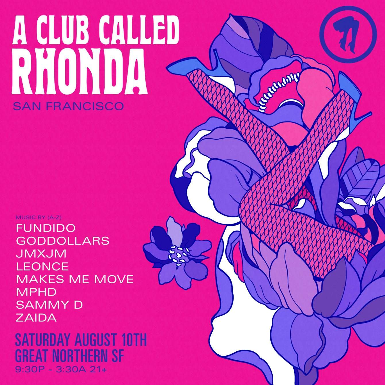 A Club Called Rhonda: San Francisco - Página frontal