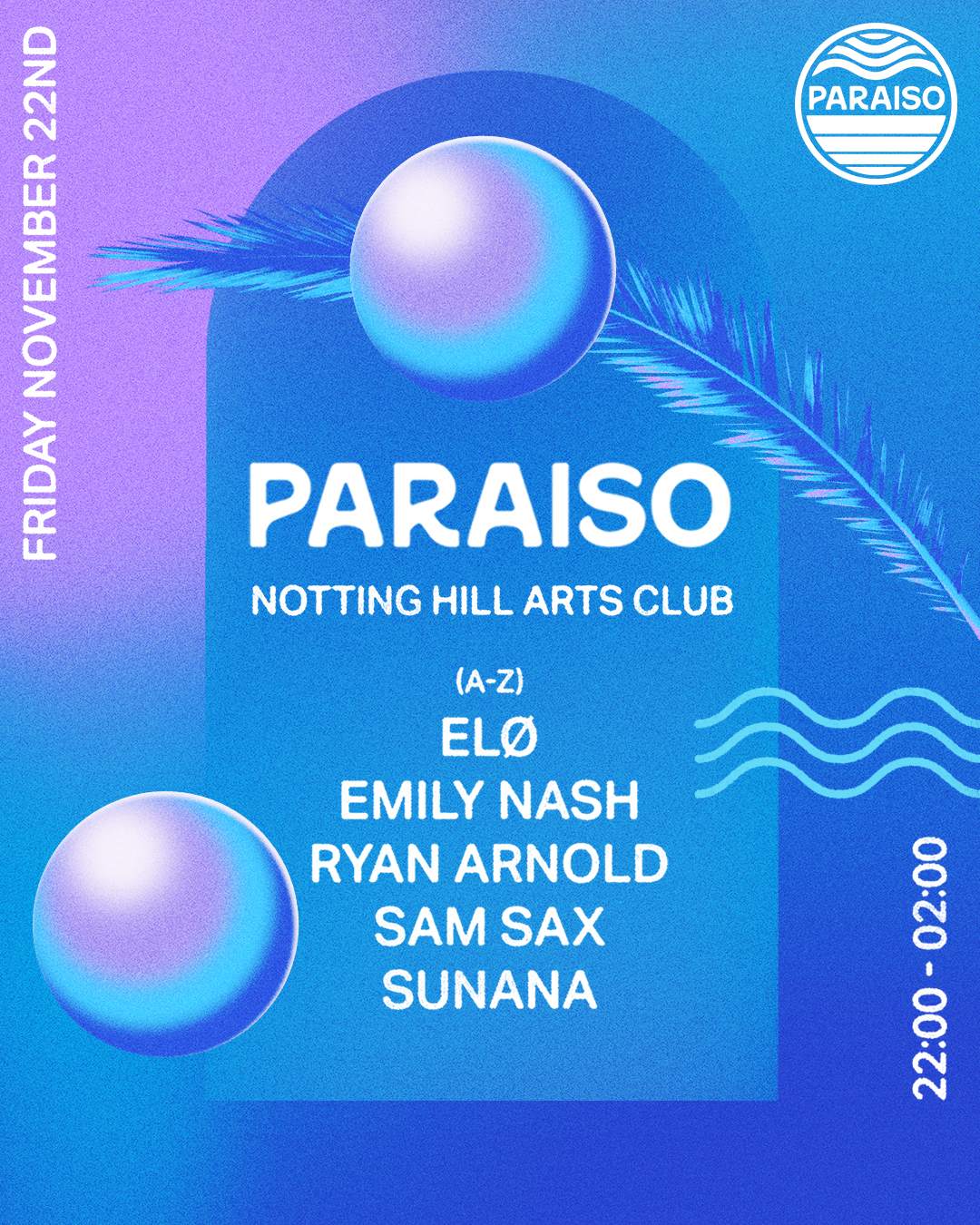 Emily Nash event flyer
