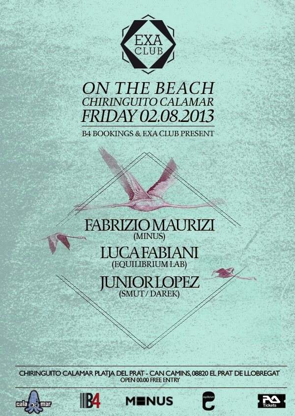 B4bookings presents: EXA on the Beach: Fabrizio Maurizi & Luca Fabiani - Página frontal