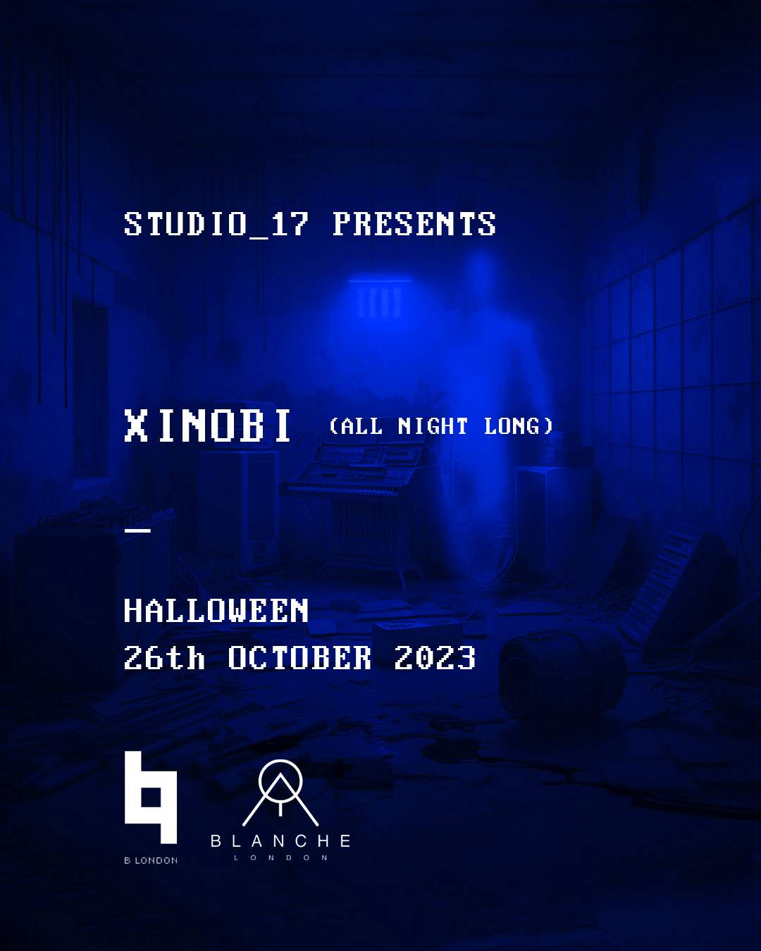 Studio 17 Halloween with Xinobi All Night Long - Página frontal