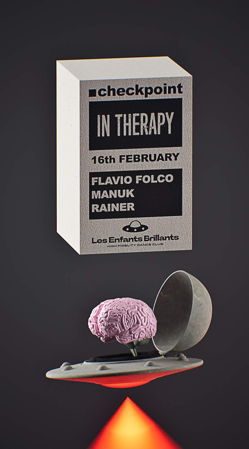 ■ checkpoint & In Therapy Records pres. Flavio Folco, Manuk & Rainer - Página frontal
