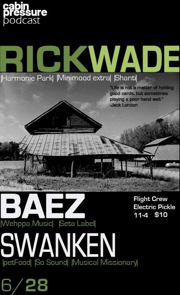 Flight Crew presents Rick Wade - フライヤー表