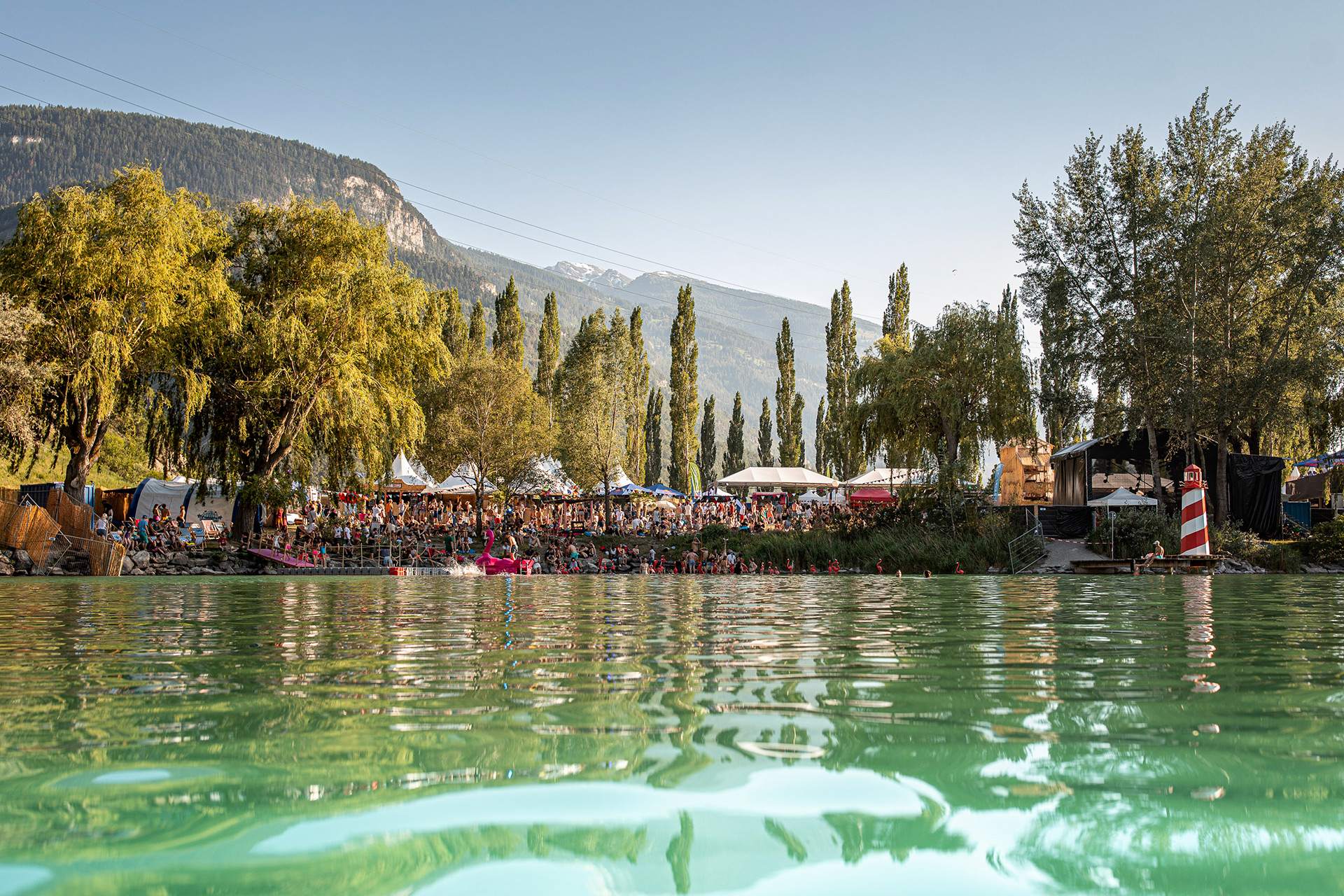 16. Festival Week-end au bord de l'eau - フライヤー表