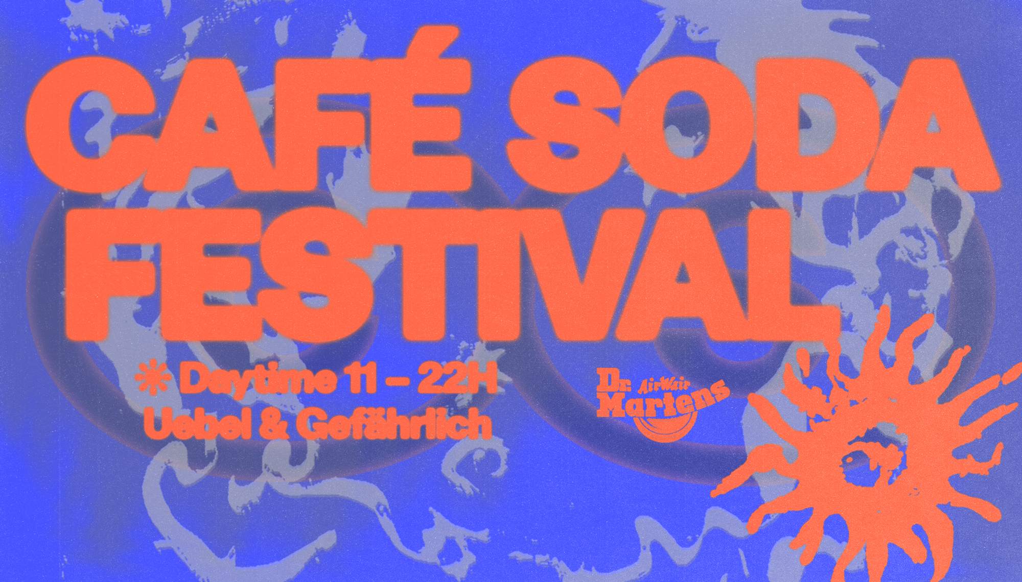 Café Soda Festival 2024 DAYTIME - フライヤー表