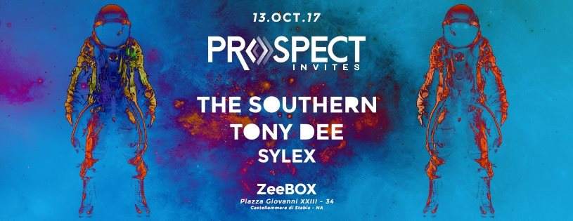 Prospect Invites: The Southern, Tony Dee, Sylex - Página trasera