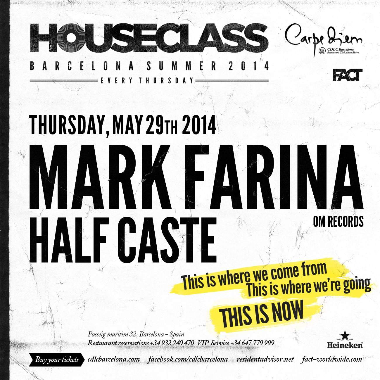 Houseclass Barcelona Feat. Mark Farina - Página frontal