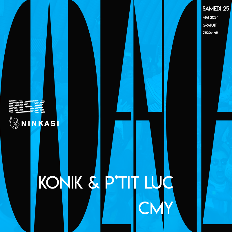 CADENCE · Konik & P'tit Luc / CMY - Página frontal