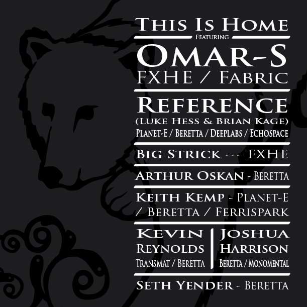 Beretta Music - This Is Home - Omar S, Reference, Arthur Oskan More - Página trasera