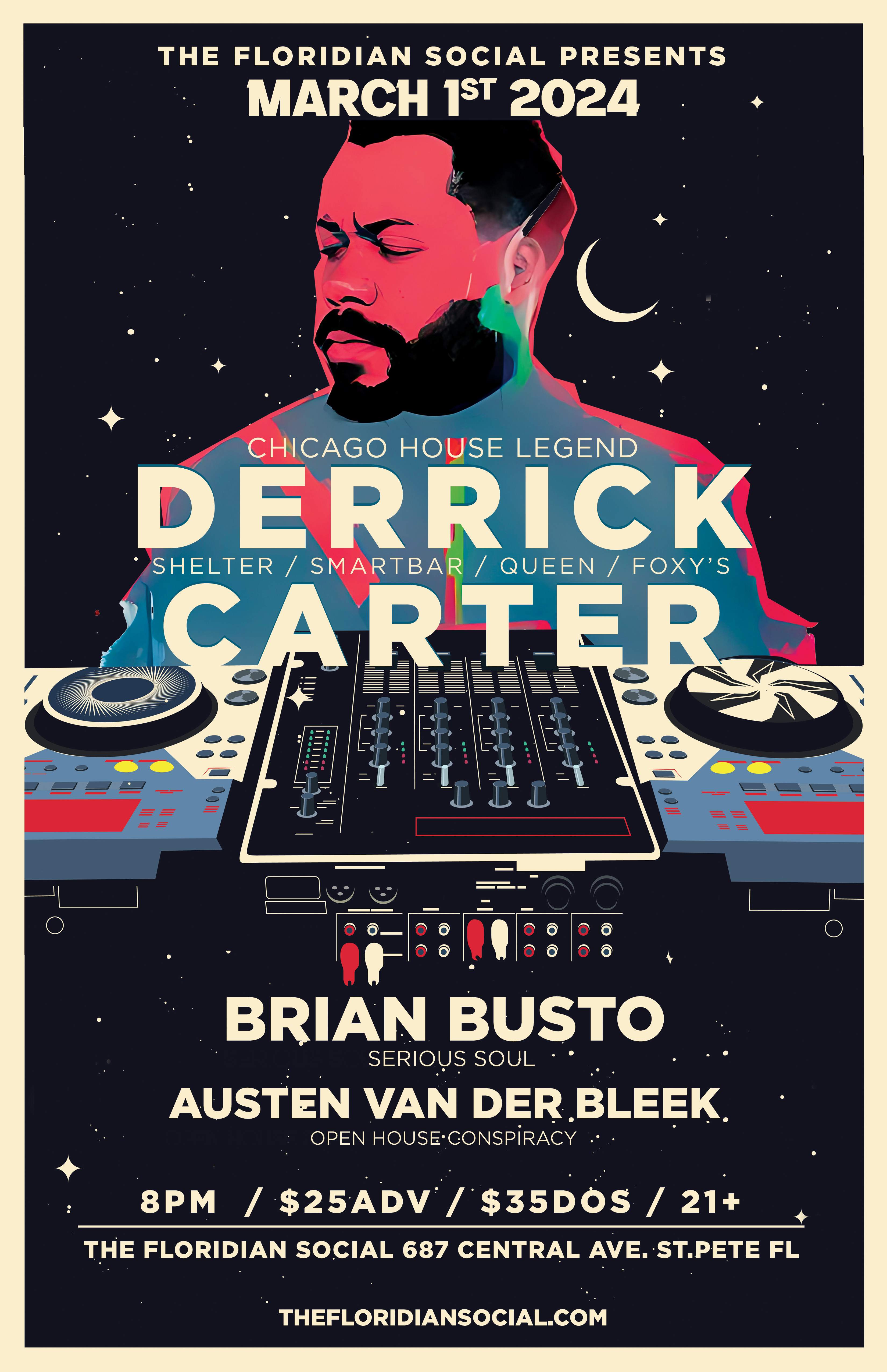 Derrick Carter + Brian Busto + Austen van der Bleek - Página frontal