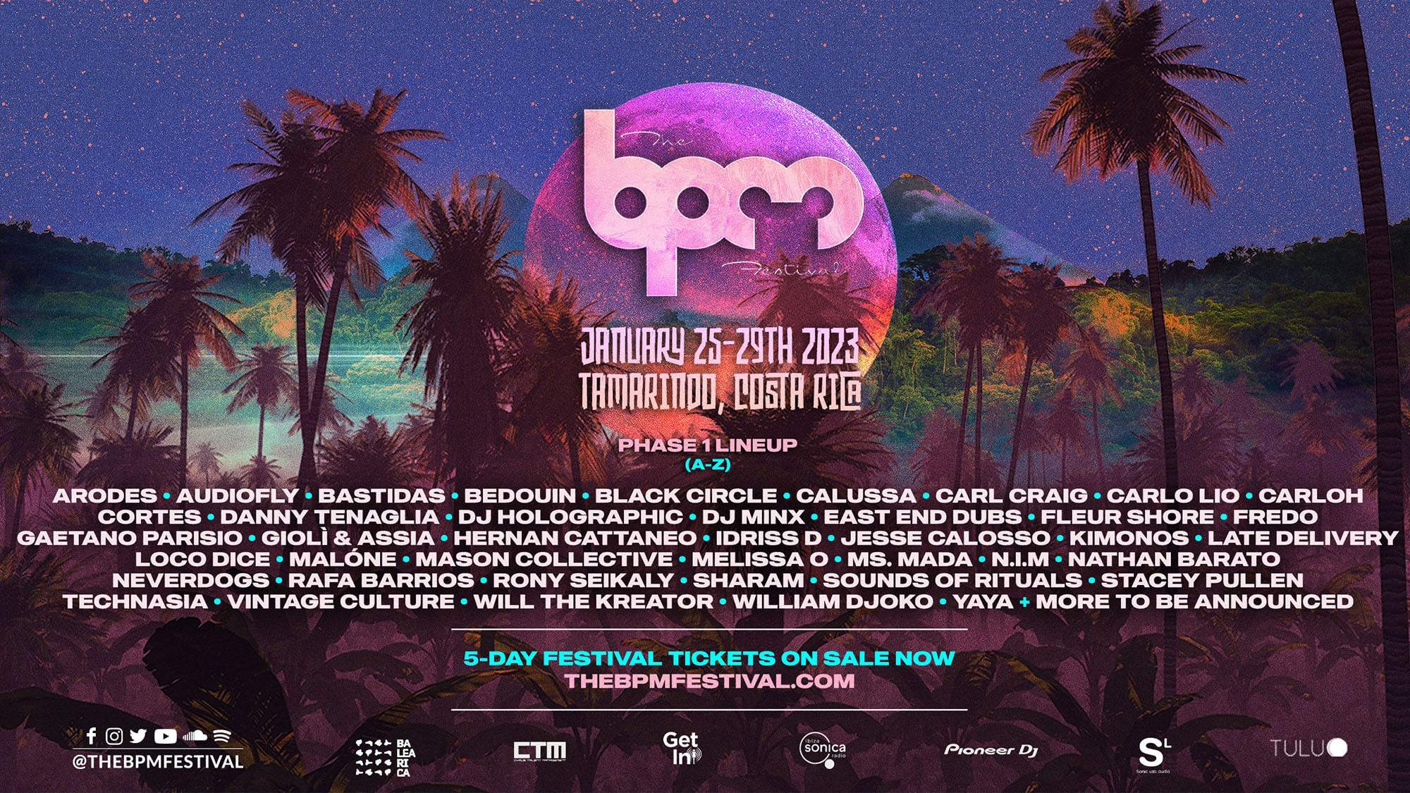 The BPM Festival 2023 - Página frontal