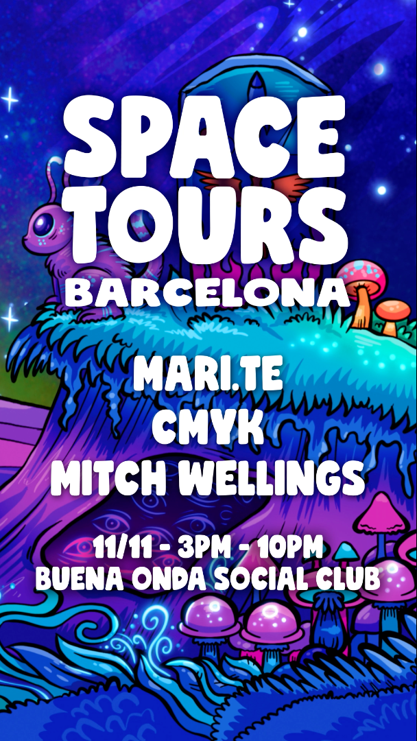 Space Tours Barcelona - フライヤー表