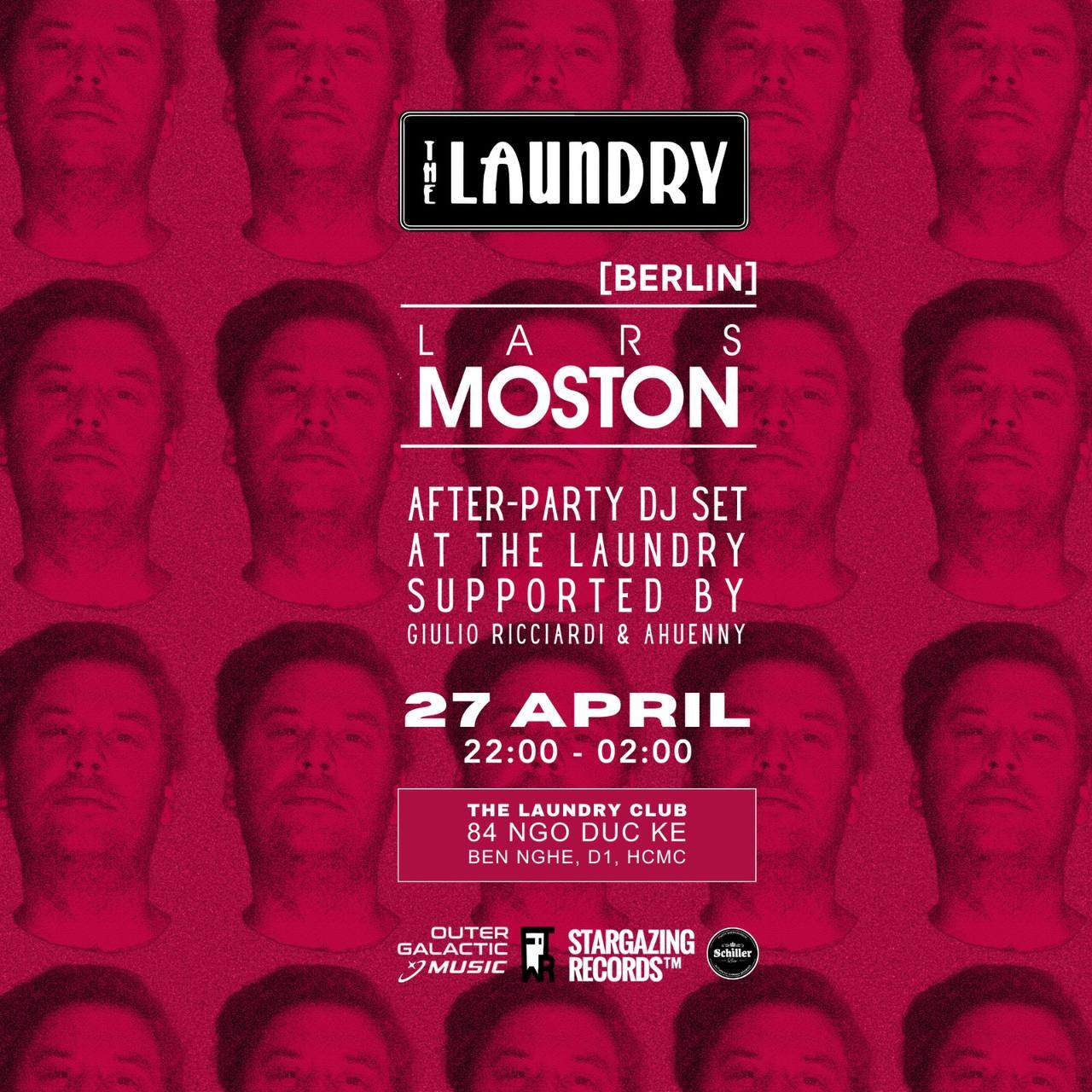 Lars Moston (Berlin) After-Party DJ set at The Laundry Club, Ho Chi ...