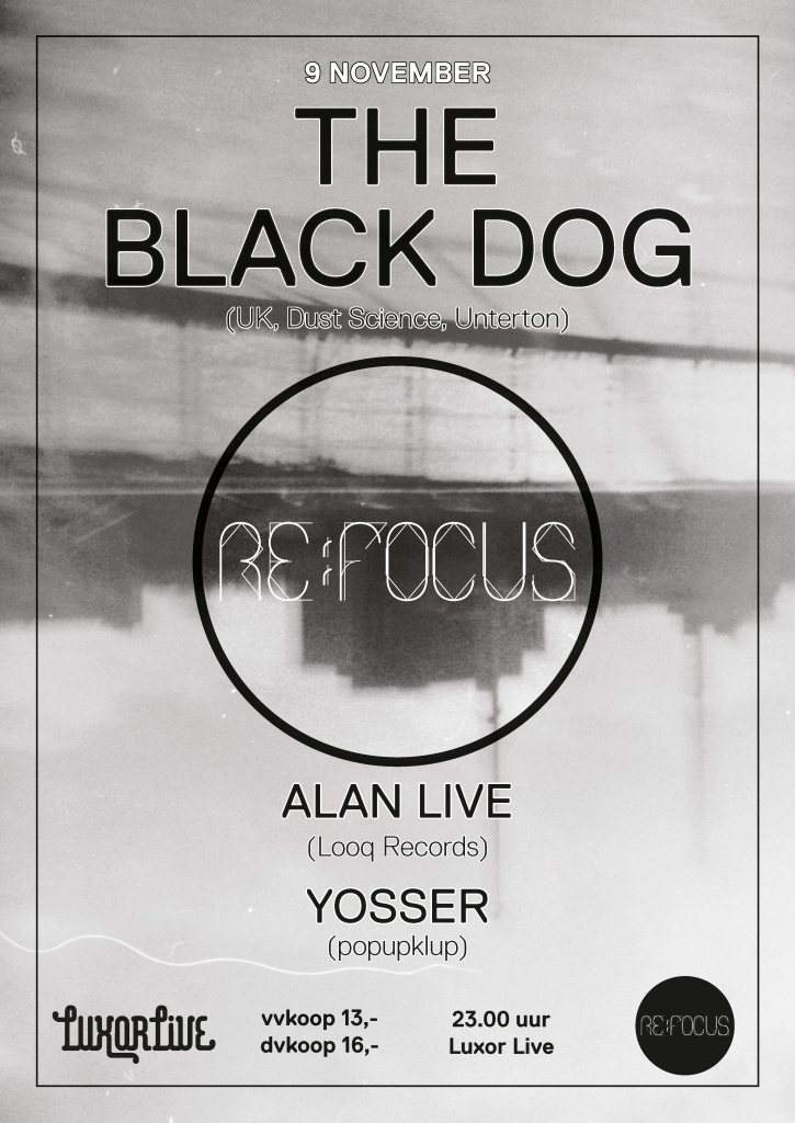 re: Focus with The Black Dog - フライヤー表