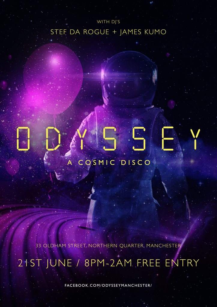 Odyssey with James Kumo & Stef Da Rogue - フライヤー表